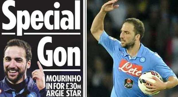 Partita l'offerta del Chelsea al Napoli Trenta milioni di sterline per Higuain