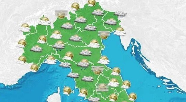 Meteo, allerta gialla da stasera in 11 regioni: fine-settimana sotto i temporali anche in Friuli Venezia Giulia e Veneto