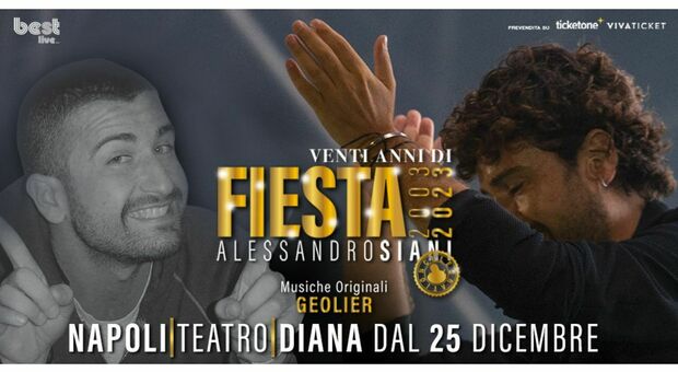 Lo spettacolo Fiesta di Alessandro Siani