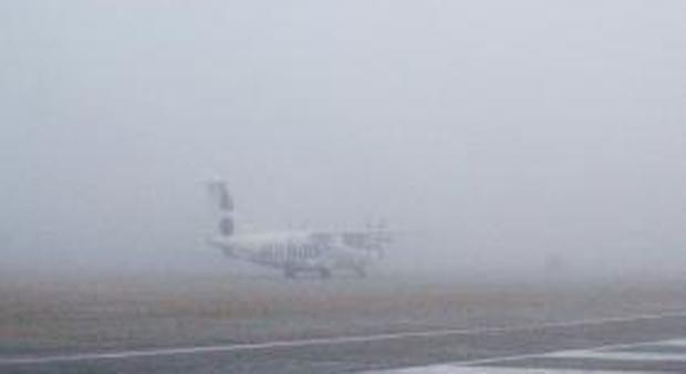 Tanta nebbia, parecchi voli cancellati