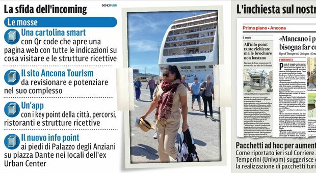 Turismo, Ancona accelera: cartolina smart e un’app. L'assessore Belardinelli: «L’info point fronte porto»