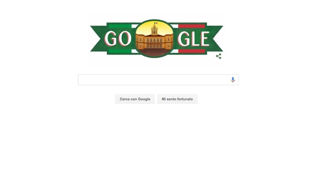 Il doodle per la Festa della Repubblica