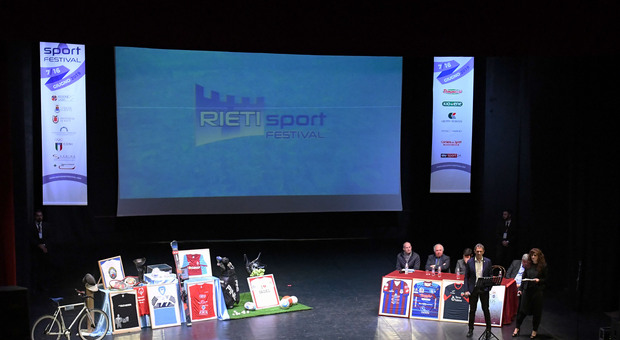 Il Rieti Sport Festival dal 10 al 13 giugno al Teatro Flavio: il 26 maggio si alza il sipario della VI edizione