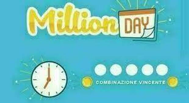 Million Day, estrazione dei cinque numeri vincenti di oggi 27 settembre 2021