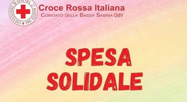 Rieti, coronavirus, la Croce Rossa e la spesa solidale in Sabina: ecco le 15 attività disponibili