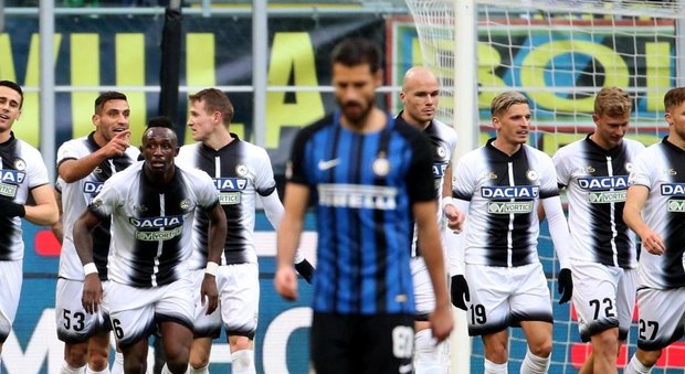 L'Inter cade in casa con l'Udinese: è la prima sconfitta stagionale