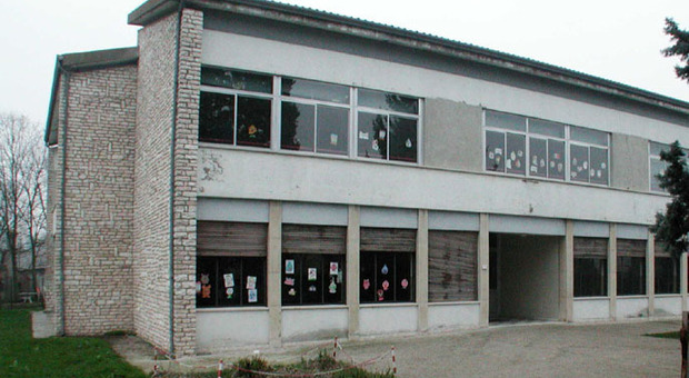 L'ex scuola elementare di Concadirame, frazione di Rovigo