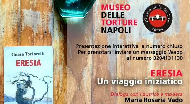 Eresia, al Museo delle Torture la presentazione interattiva