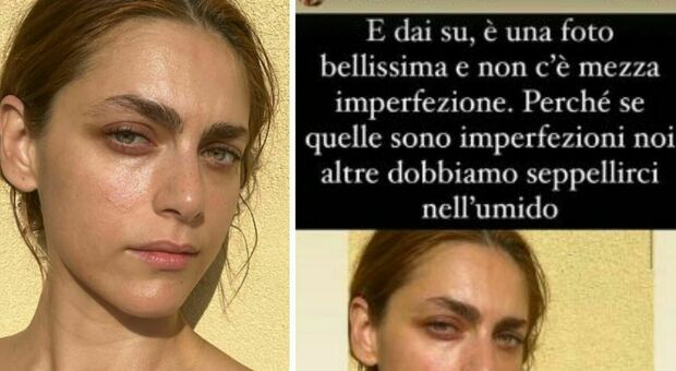 Miriam Leone, Selvaggia Lucarelli non ci sta: «Se tu sei imperfetta noi dobbiamo seppellirci nell'umido»