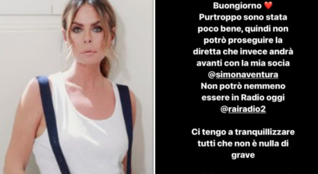 «Non mi sento bene»: Paola Perego abbandona la diretta di Citofonare Rai2. Cosa è successo in tv