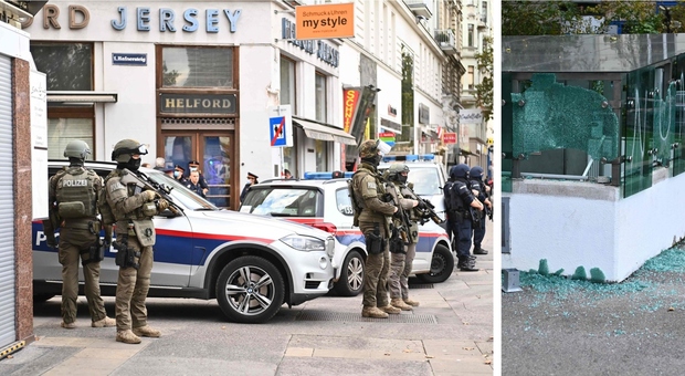 Vienna, attacco in sei punti della città: «Quattro morti, ucciso terrorista simpatizzante dell'Isis». Attentatori in fuga