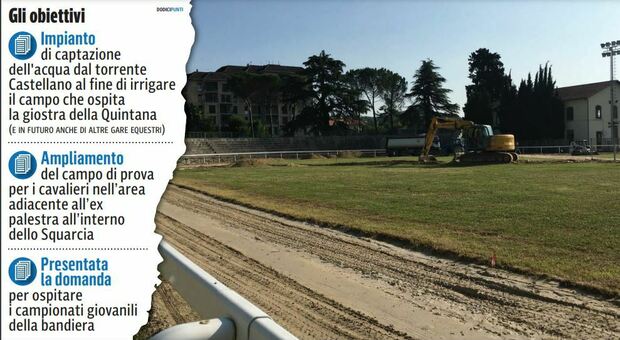 Quintana, nuovo polo equestre allo Squarcia e impianto d’irrigazione contro la siccità