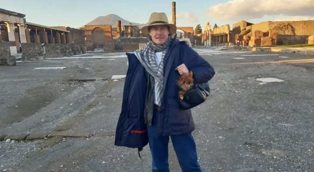 Da Beautiful a Pompei: Ronn Moss in visita agli Scavi