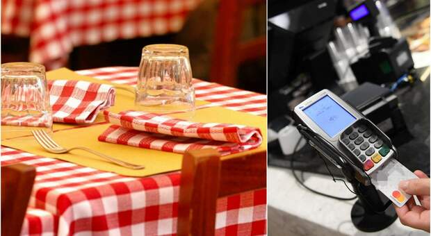 Roma, il cameriere serve gli antipasti e dice: «Il Pos non funziona». E i clienti, senza contanti, cacciati con i piatti sul tavolo