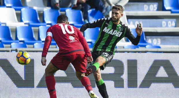 Berardi sbaglia, Pavoletti è out: Sassuolo-Cagliari è solo 0-0