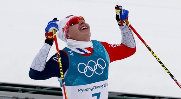 Pyeongchang, fondo: oro di Krueger e tripletta norvegese nello skiathlon maschile