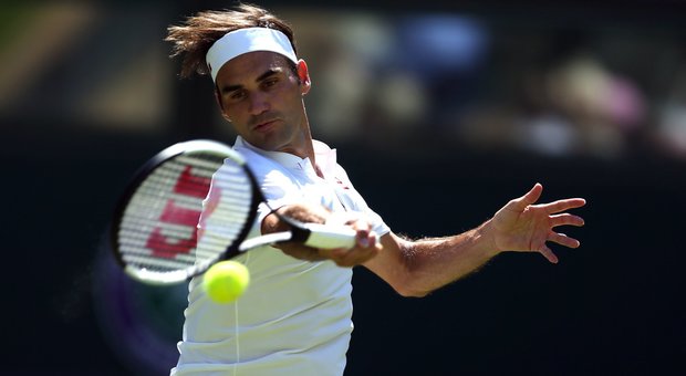 Wimbledon, il debutto di Federer: liquidato il serbo Lajovic in tre set