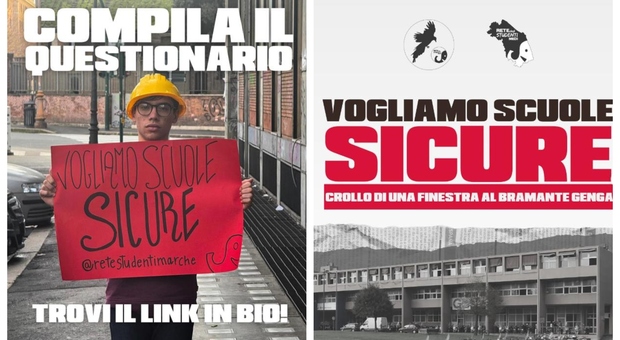 Finestra della scuola cade addosso a un ragazzo. La Rete degli studenti medi: «Serve investire nell'edilizia scolastica»