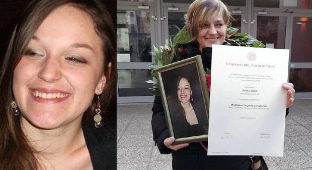 Jessica, morta di tumore a 26 anni La mamma ritira la sua laurea