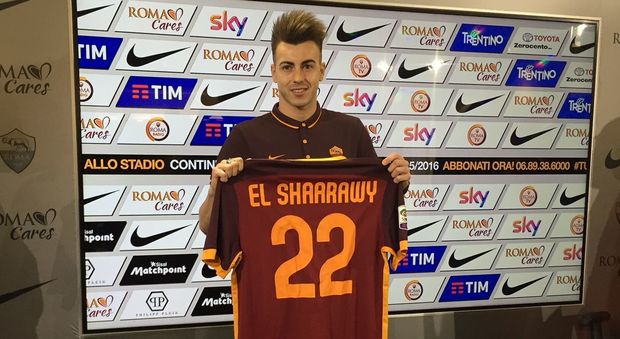 Roma, El Shaarawy: «Sono qui per dare il massimo e raggiungere grandi risultati»