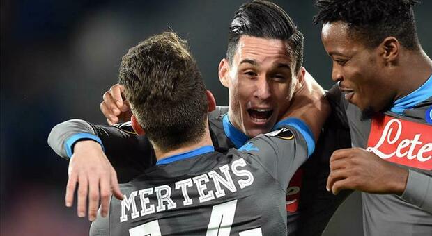 Napoli-Legia, l'Uefa ricorda il 2015: «Che gol di Mertens, e stasera?»