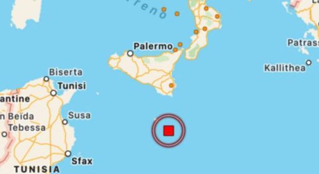 Terremoto, scossa di 4.0 al largo della Sicilia: l'epicentro nel Mar Ionio