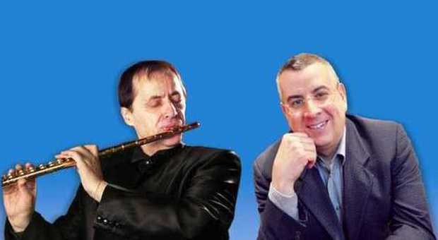 Ci sono Claudio Ferrarini e Marco Sollini in concerto alla Sala dei Ritratti di Fermo