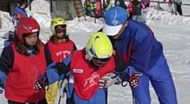 Ascoli, i bambini fino a 10 anni possono sciare gratis a Monte Piselli