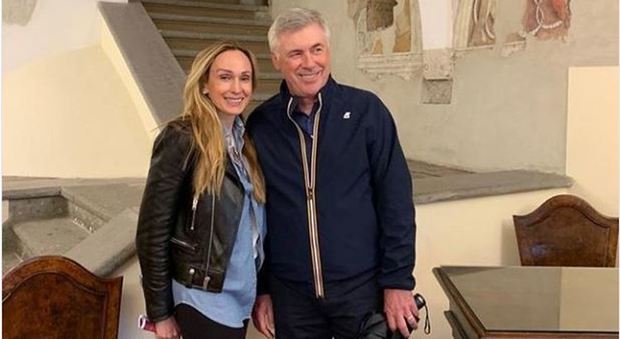 Ancelotti turista per un giorno con la moglie a Città del Vaticano