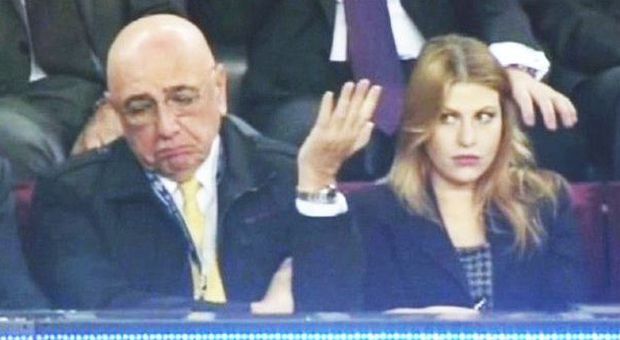 Galliani e Barbara Berlusconi