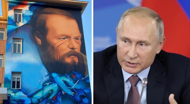 Putin elogia il murale di Jorit con il volto di Dostoevskij a Napoli: «La verità sicuramente si farà strada»