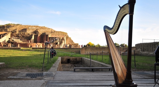 «L'Arpa di Nöel»: concerto di Natale al Parco Archeologico del Pausilypon