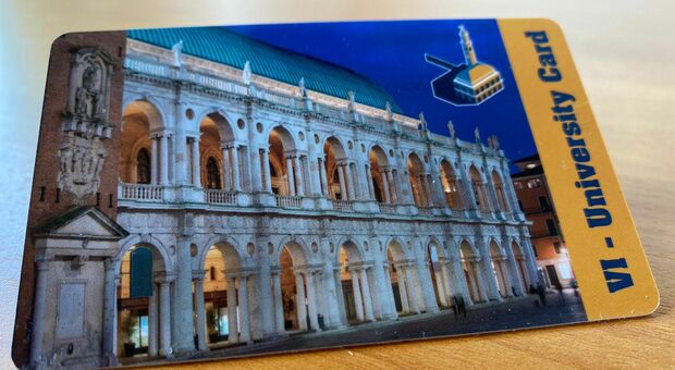 La University card consente l'ingresso gratuito nei musei civici di Vicenza