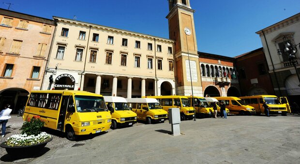Scuolabus a Rovigo