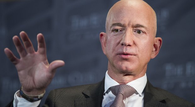 Jeff Bezos, fondatore e numero uno di Amazon