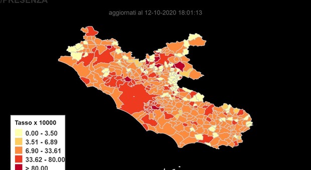 Covid, la provincia di Frosinone ancora maglia nera nel Lazio: oggi 144 casi. Contagi nella Comunità Dialogo, scatta l'indagine