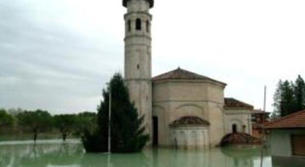 La chiesa della Santissima sott'acqua