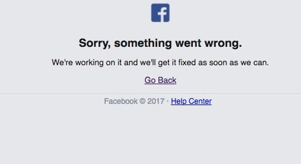 Facebook down, il social non funziona: utenti nel panico, ma dura poco