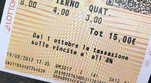 Lotto, doppio colpo ad Ariano e Montemiletto: vinti 20 mila euro