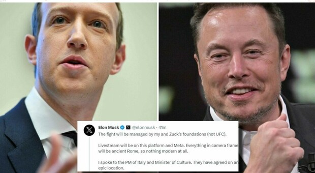 Colosseo, Sangiuliano: «Sfida Musk-Zuckerberg tramontata, c'è un limite alle offerte di denaro»