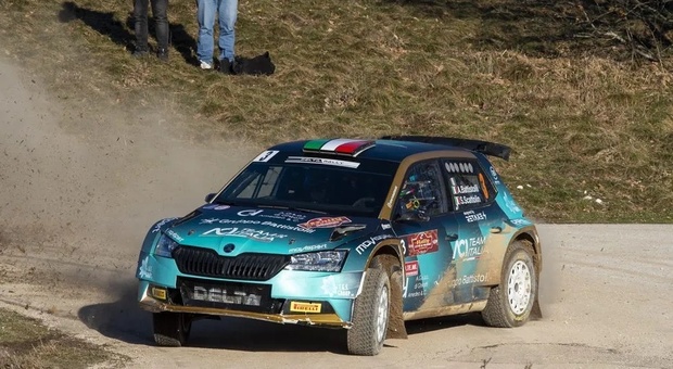 Alberto Battistolli (Skoda Fabia Rally2)