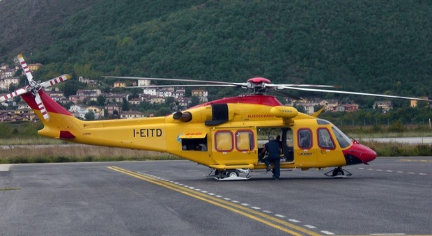 Rieti, malore per escursionista a Leonessa: trasferito al de Lellis con elicottero del 118