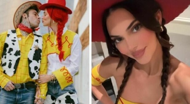 Chiara Ferrragni ha copiato il vestito da Halloween a Kendall Jenner