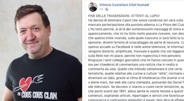 Chef Kumalé lascia La prova del cuoco, «prima gli italiani anche in cucina»: dura replica dalla Rai