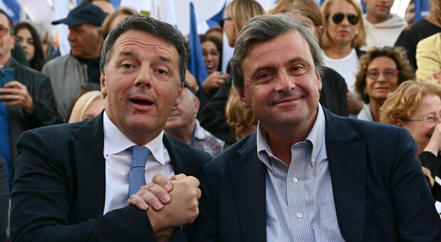 Renzi e Calenda, le strade diverse dei leader: Carlo guarda al centrosinistra, Matteo valuta l'offerta a Berlusconi