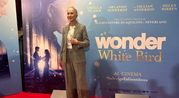 Helen Mirren a Tricase per “Wonder-White Bird”: «Ho scelto il Salento per la prima»