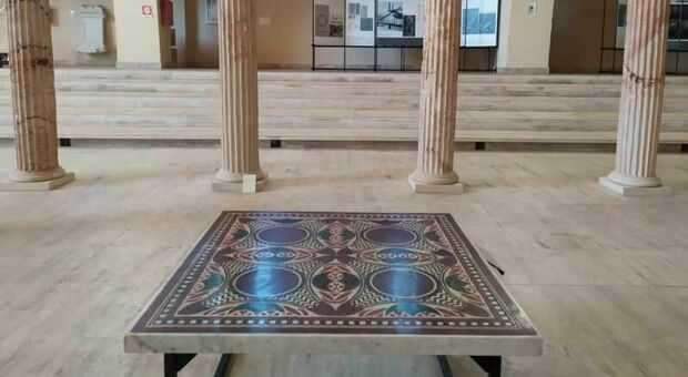 Il mosaico perduto di Caligola torna a Nemi: il 5 e il 6 giugno visita gratis al Museo Nazionale delle Navi