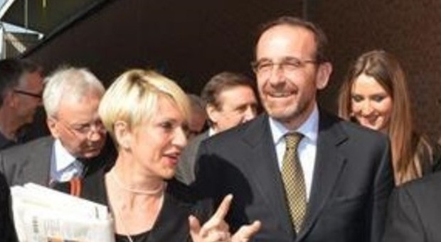 Camilla Fabbri e Riccardo Nencini