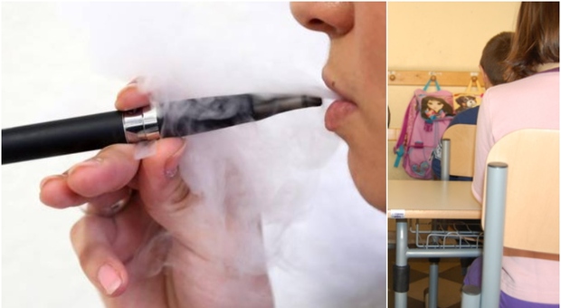 Si inizia a fumare sempre prima: in 4 casi su 100 sigaretta elettronica provata già alle elementari