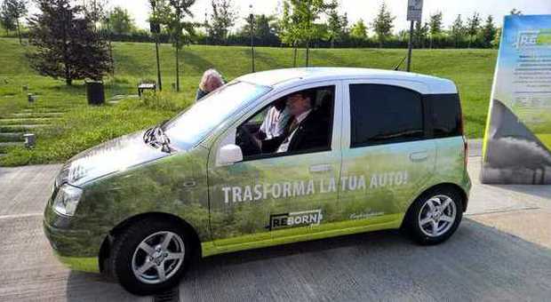 A Vicenza è nata la Panda Reborn: Il suo motore a combusione interna è diventato elettrico